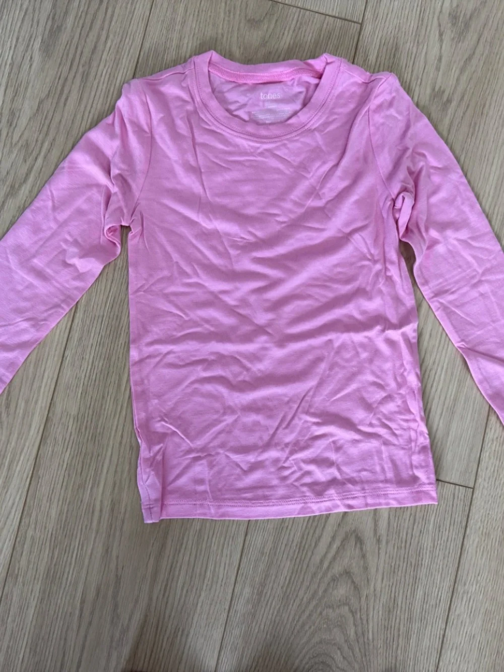 nuuds for kids TONES - Toddler PJ Set Long Sleeve  Bubblegum Color 5T